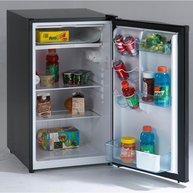 Avanti 4.4 cu.ft Compact Refrigerator - Energy Efficient Mini Fridge for Dorm, Office, Bedroom & Small Spaces - Freestanding Design with Adjustable Shelves RM4416B