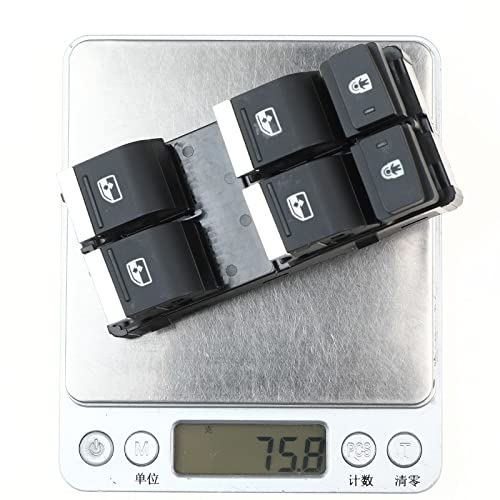 Power Window Switch Button 8KD959851C - Electric Window Control Switch for Car, Universal Fit, Easy Installation - Perfect for Drivers, Auto Repair Shops & DIY Enthusiasts