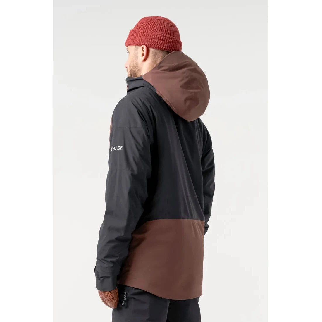 Orage Men's Alaskan Insulated Jacket 2025 - Waterproof Winter Coat with Fleece Lining for Extreme Cold Weather - Perfect for Skiing, Snowboarding & Outdoor Adventures
