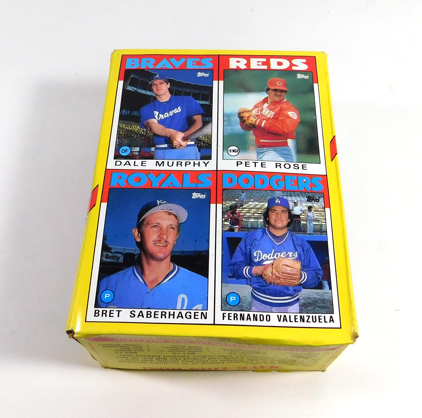 1986 Topps Baseball Wax Box - 36 Packs with Chance for Cal Ripken Jr. Rookie Card | Vintage Baseball Cards Collection for Display & Investment