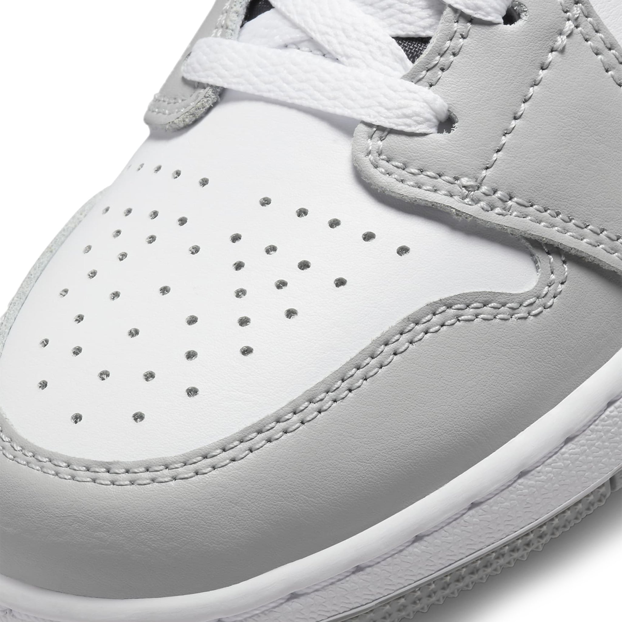 Air Jordan 1 Mid Light Smoke Grey Anthracite Basketball Shoes for Girls (GS) - Perfect for School, Sports & Casual Wear