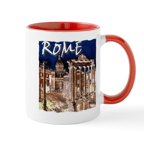 White/Red Inside - Ancient Rome Mug