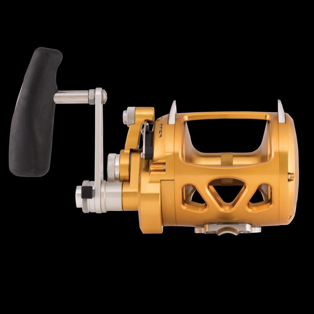 Penn International VISW 2 Speed Lever Drag Fishing Reels - Saltwater & Freshwater Game Fishing for Tuna, Marlin & Big Game Fish
