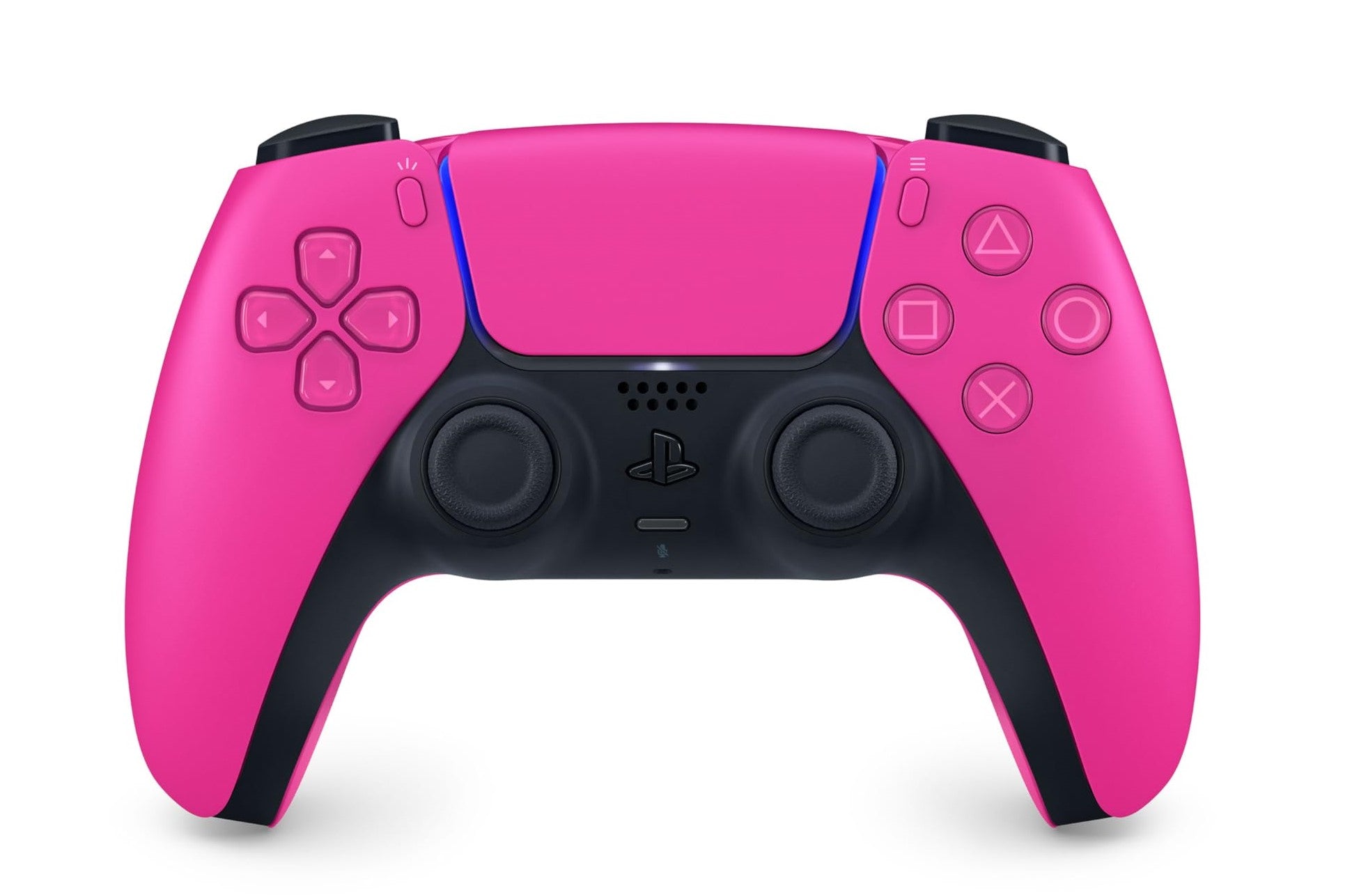 PlayStation 5 DualSense Wireless Controller - Nova Pink | Official PS5 Gamepad with Adaptive Triggers & Haptic Feedback | Perfect for Gaming, Streaming & Competitive Play