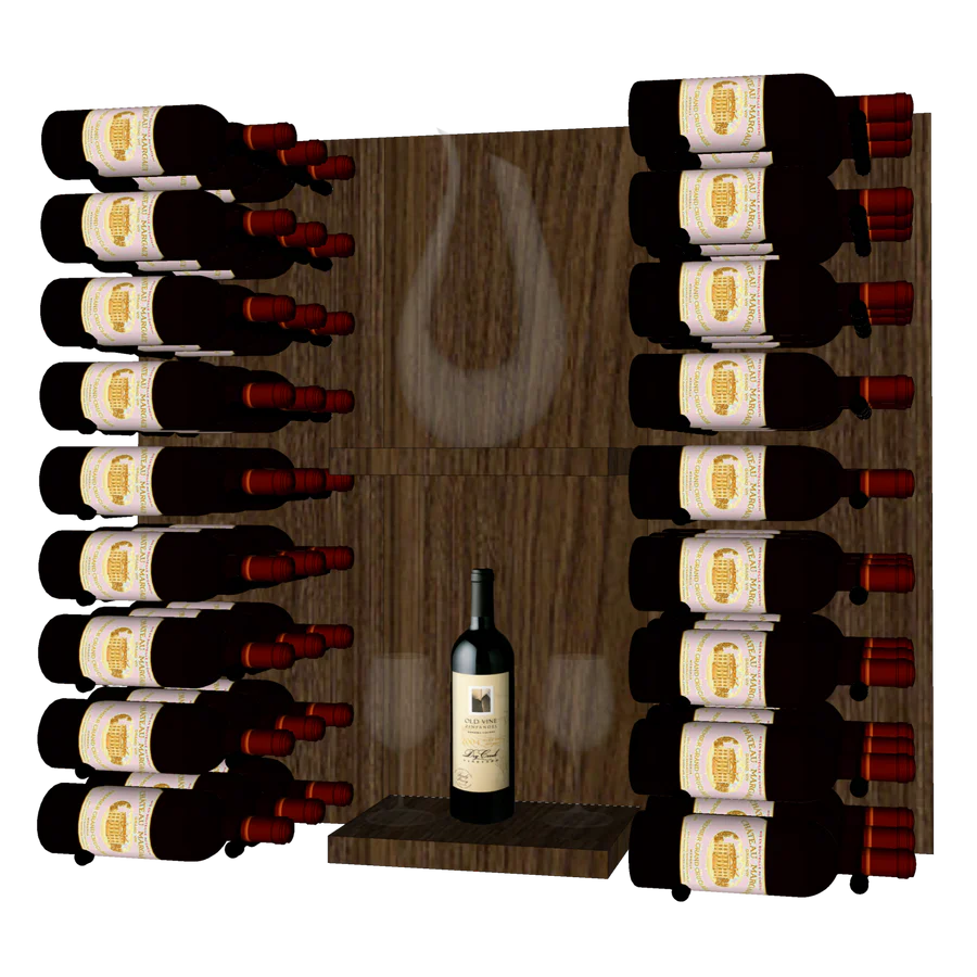 Blue Grouse THE WINE BAR MINI VINdustry Wine Wall - Premium Wine Storage Rack for Home Bars, Restaurants & Wine Cellars - Perfect for Displaying Wine Bottles in Style