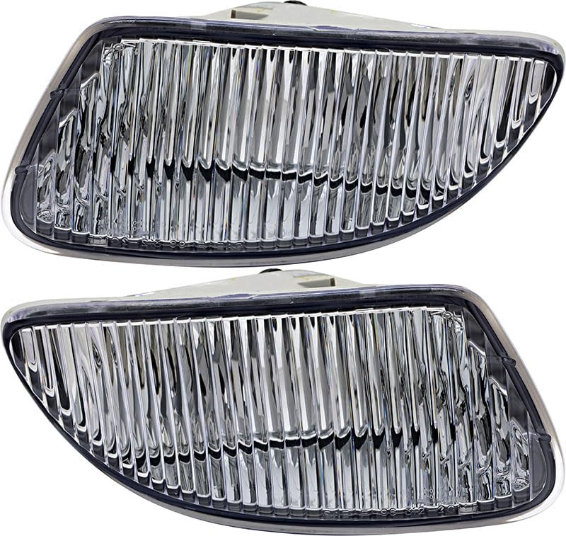 Toyota Solara Fog Lights Replacement Set - Driver & Passenger Side (1999-2001 Models) - Perfect for Night Driving & Bad Weather Visibility