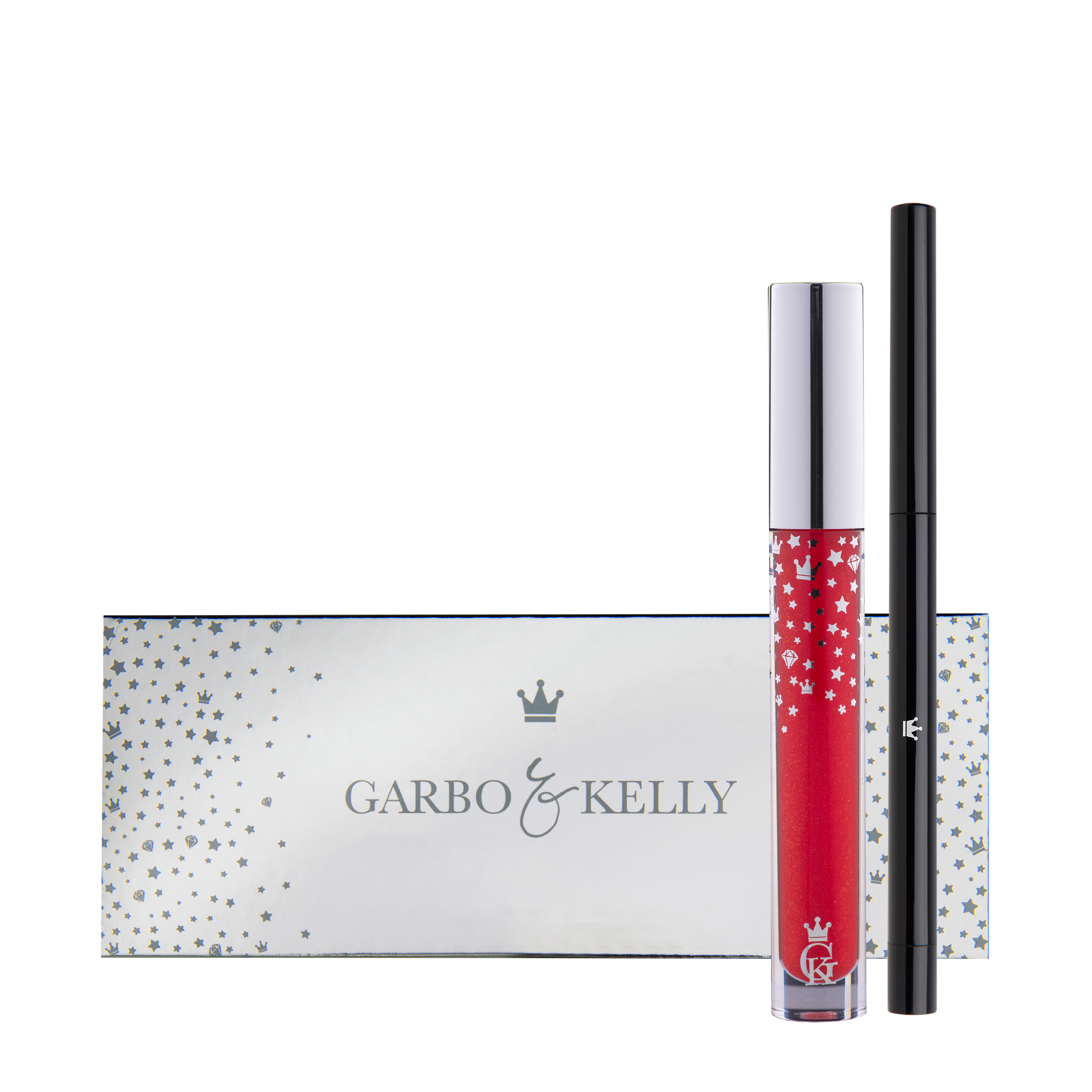 Royalty Gloss Kit Inc Lip Definer - Long Lasting Lip Liner & Gloss Set for Full Lips | Perfect for Everyday Wear, Date Night & Special Occasions