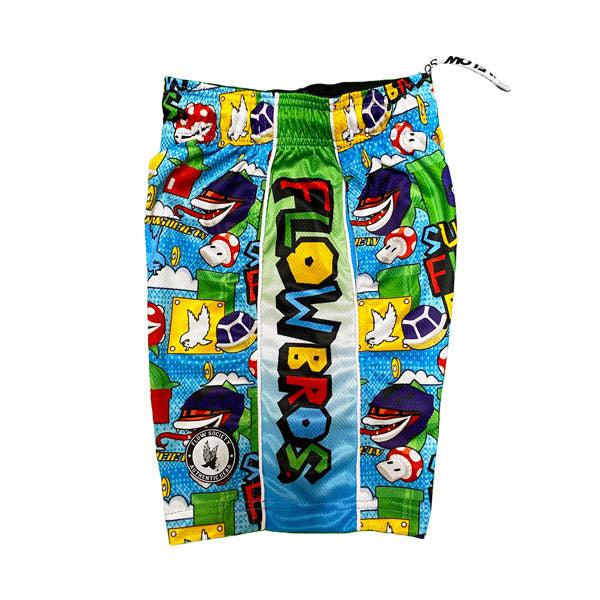 Super Flow Bros Boys' Athletic Shorts - Lightweight, Quick-Dry & Comfortable for Running, Basketball & Outdoor Sports
