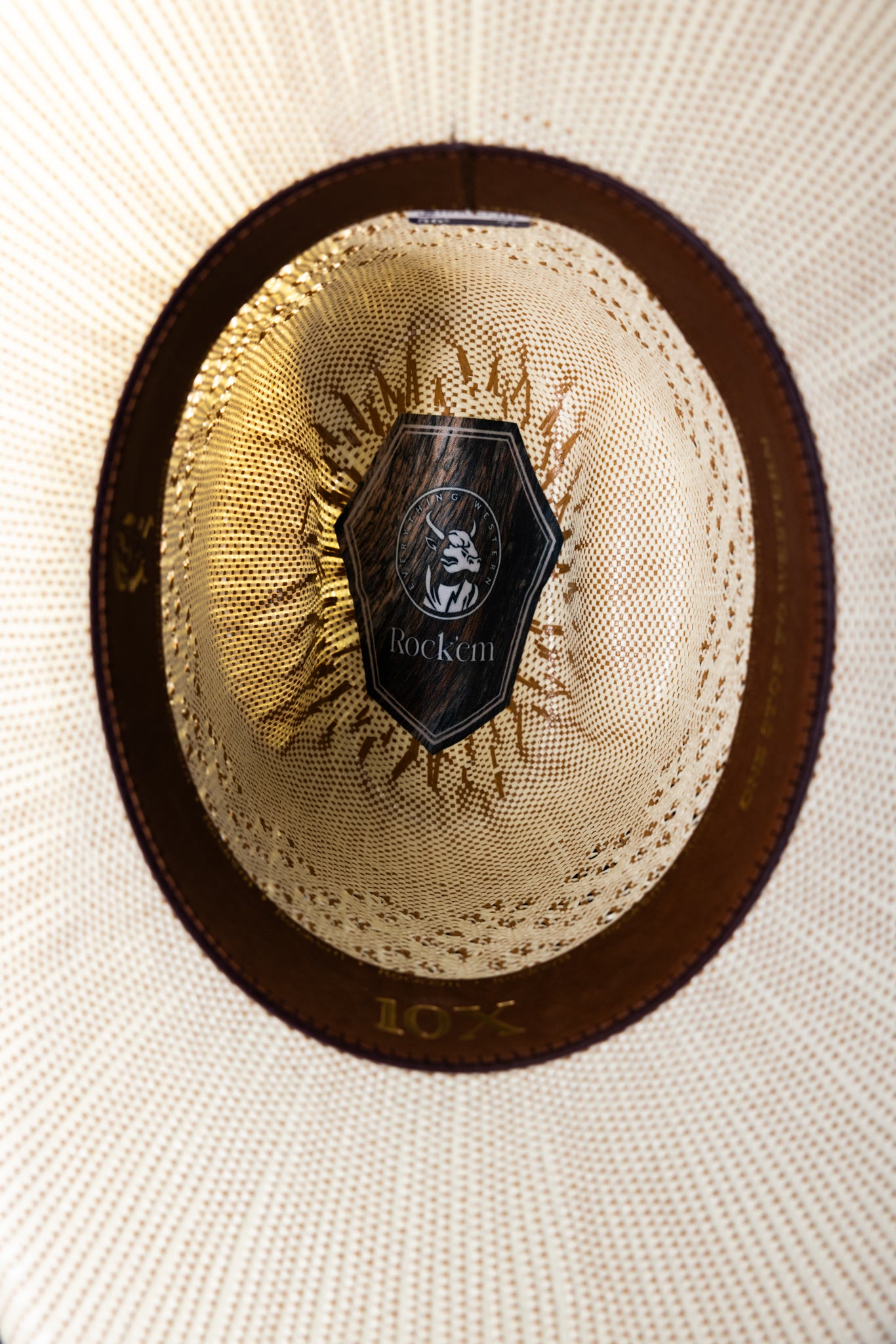 Weston Minnick 10X Straw Hat for Men - Wide Brim Sun Protection Summer Beach Hat - Perfect for Outdoor Activities, Gardening, Fishing & Vacations