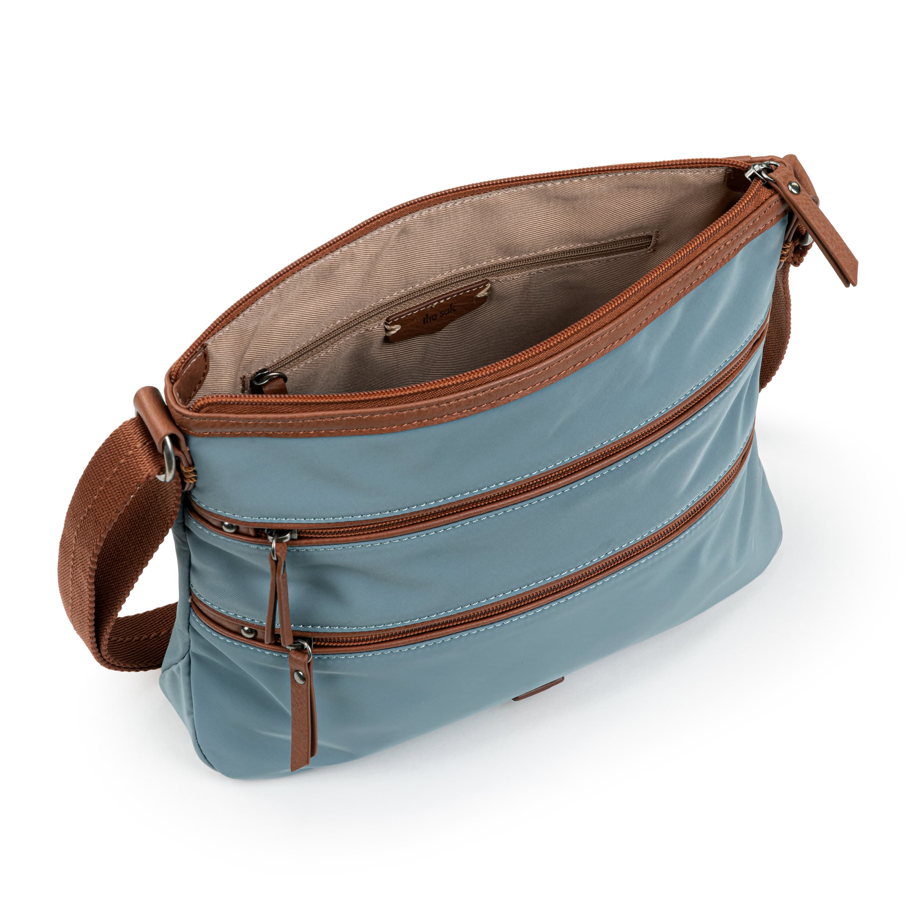 Esperato Crossbody Bag - Eco-Friendly Twill & Denim Design - Perfect for Travel, Shopping, and Everyday Use