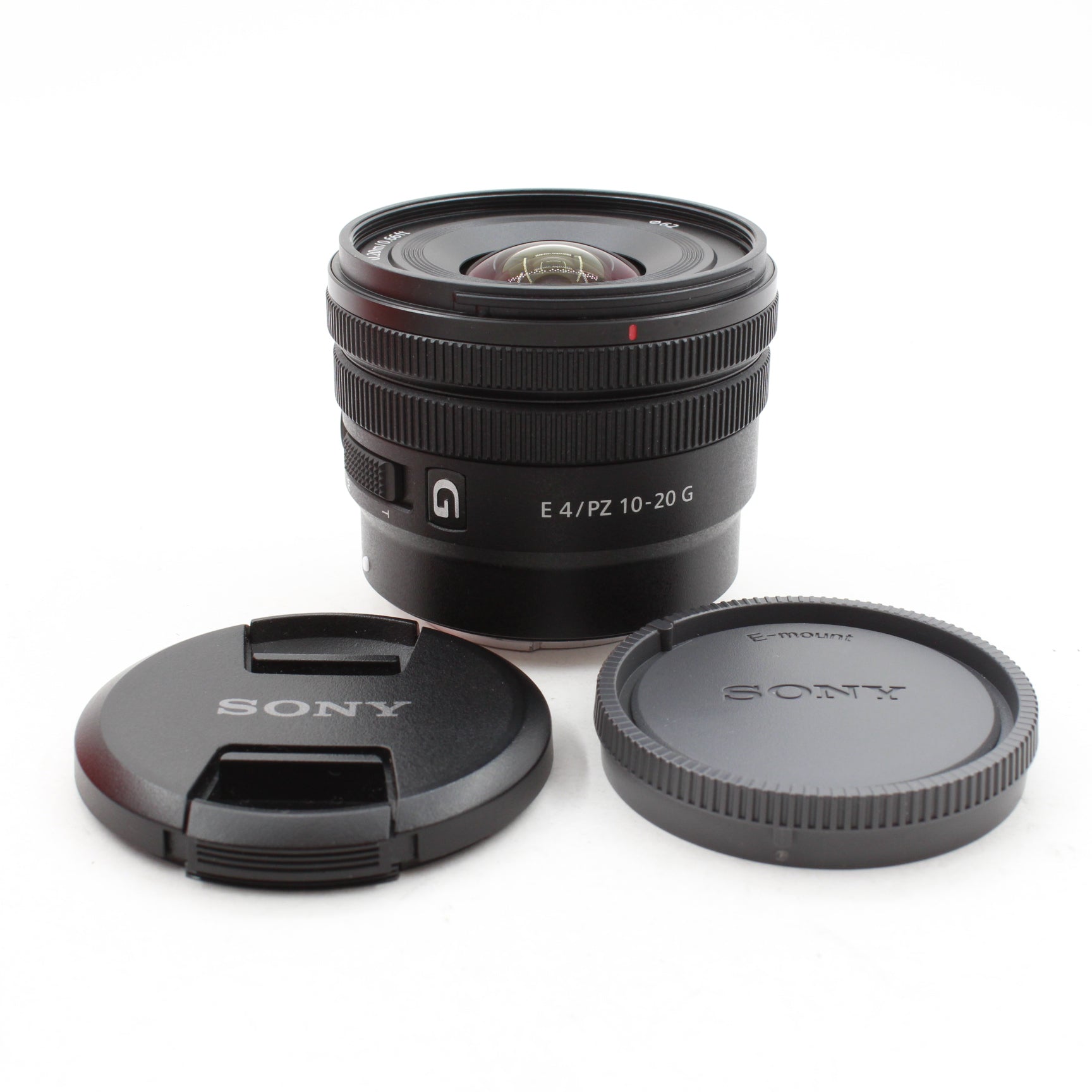 Open Box Sony E 10-20mm f/4 PZ G Lens for Vlogging & Travel Photography - Wide-Angle Zoom for Sony Mirrorless Cameras