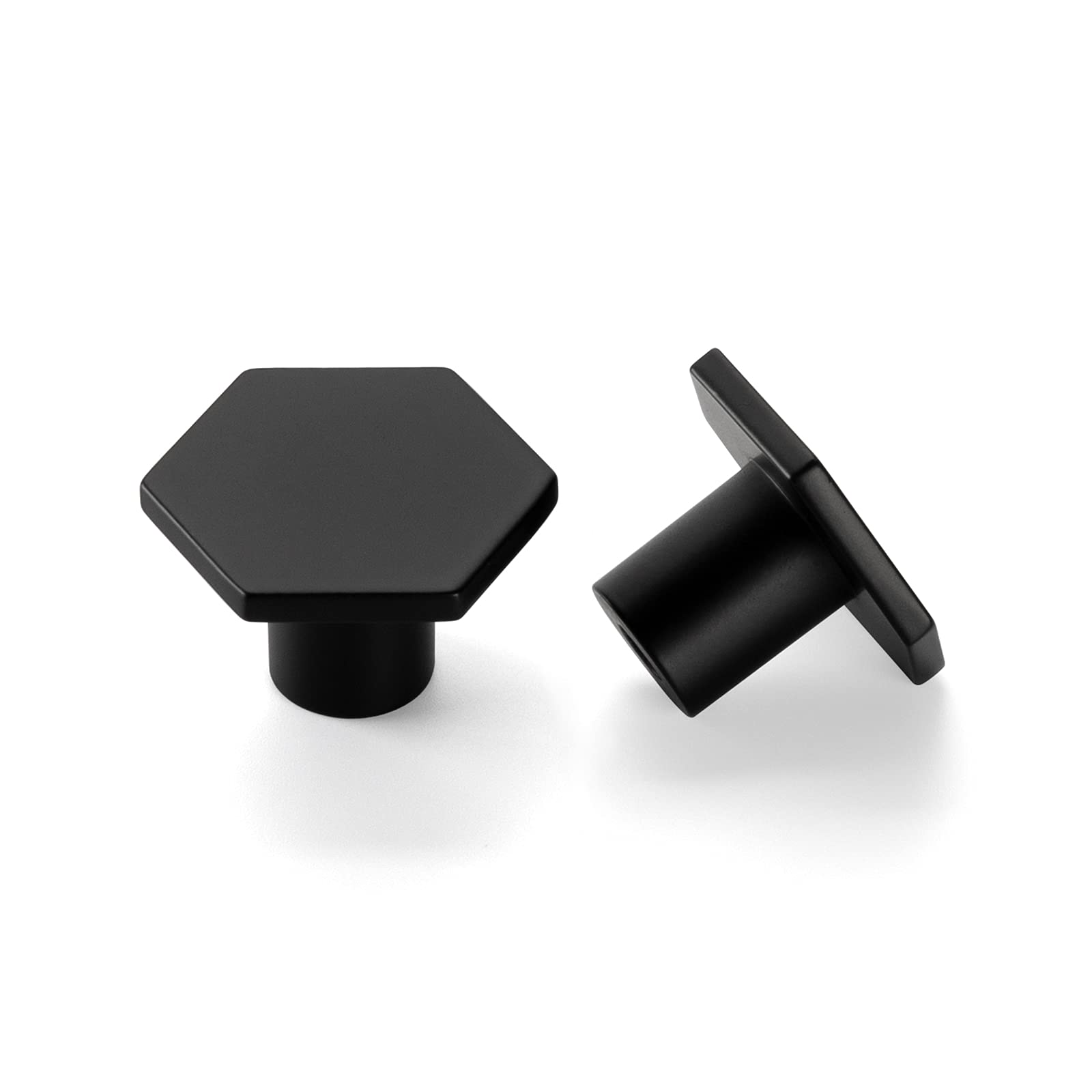 Goldenwarm 5 Pack Black Drawer Knobs - Matte Black Cabinet Hardware for Kitchen, Bathroom & Dresser - Durable & Stylish Pulls for Cabinets, Furniture & Home Decor