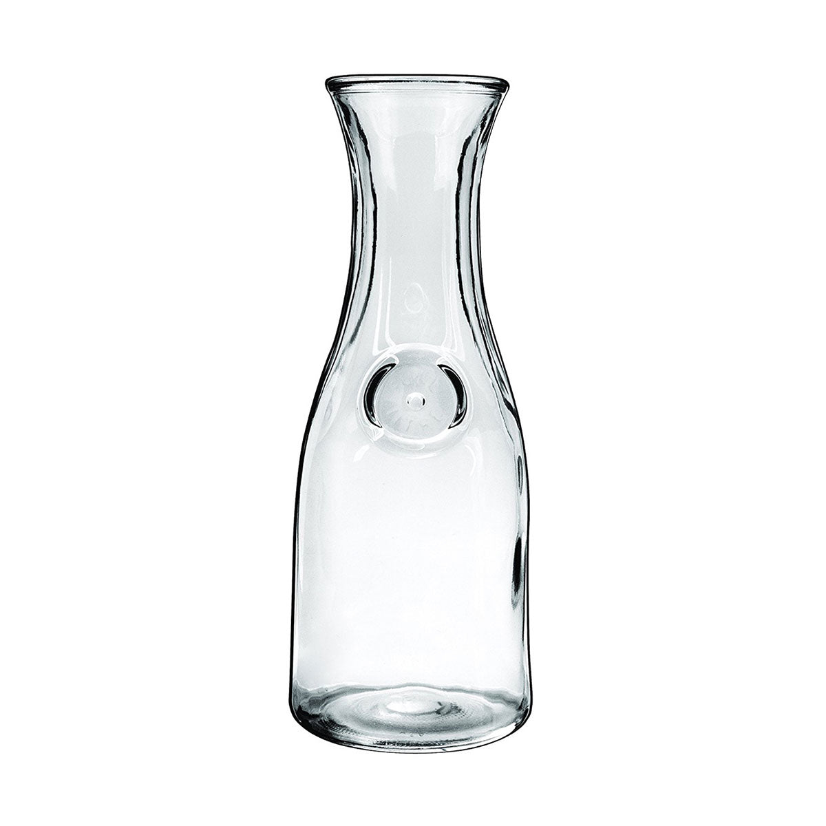 Anchor 139UR Excellency Glass Carafe, 1 Liter (33.8 oz) - Set of 12 - Perfect for Restaurants, Catering & Home Entertaining - Elegant Water Pitcher for Iced Tea, Juice & Beverage Serving