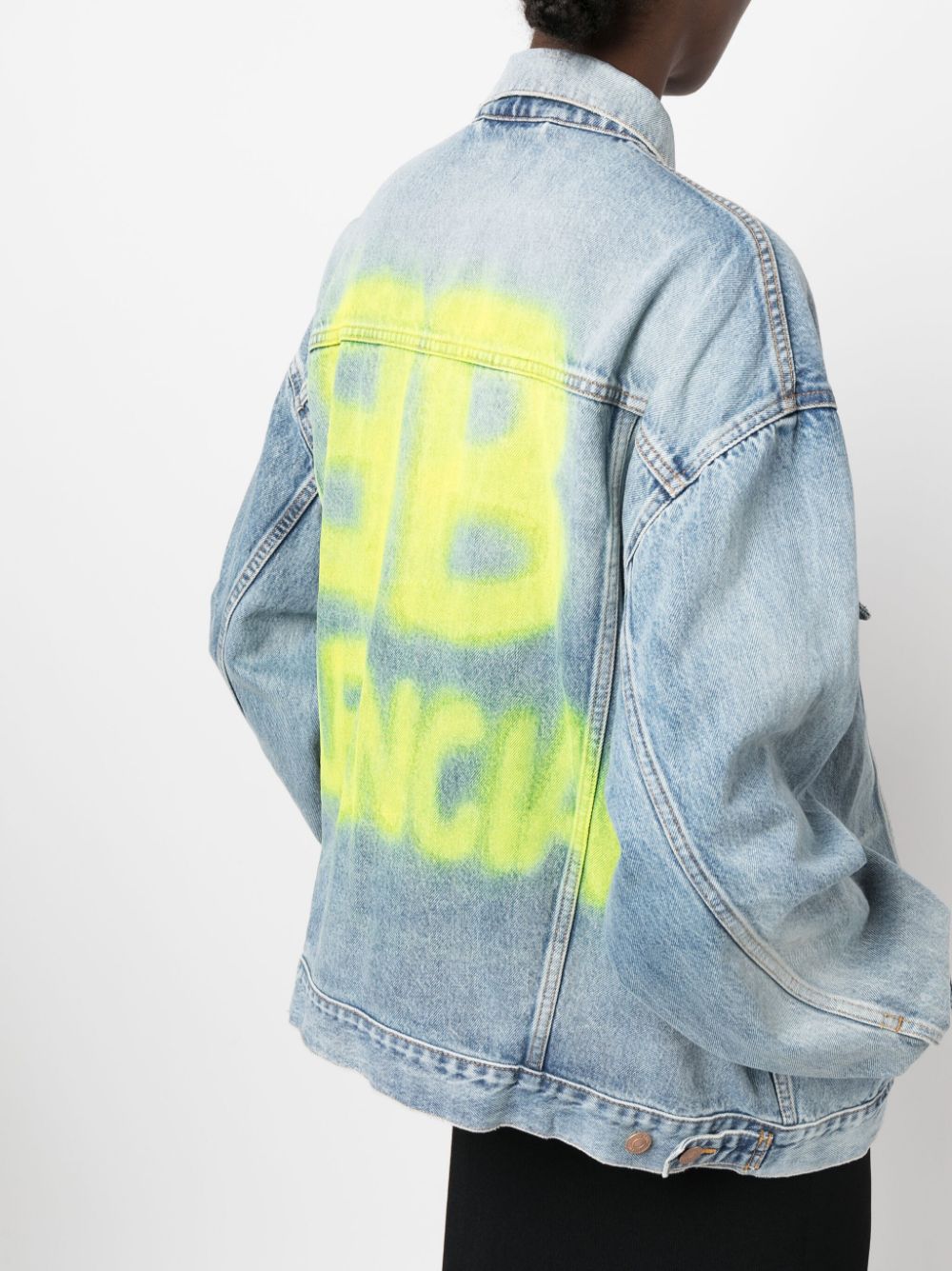 Balenciaga Clear Blue Coat for Women | Winter Fashion Outerwear | Perfect for Casual Wear, Office & Outdoor Activities