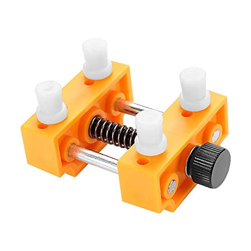 Professional Watch Repair Tool Kit - Adjustable Case Opener, Back Cover Press, Remover & Holder (50x50mm, 6mm, Blue) for Watchmakers & DIY Enthusiasts - Perfect for Watch Battery Replacement & Maintenance