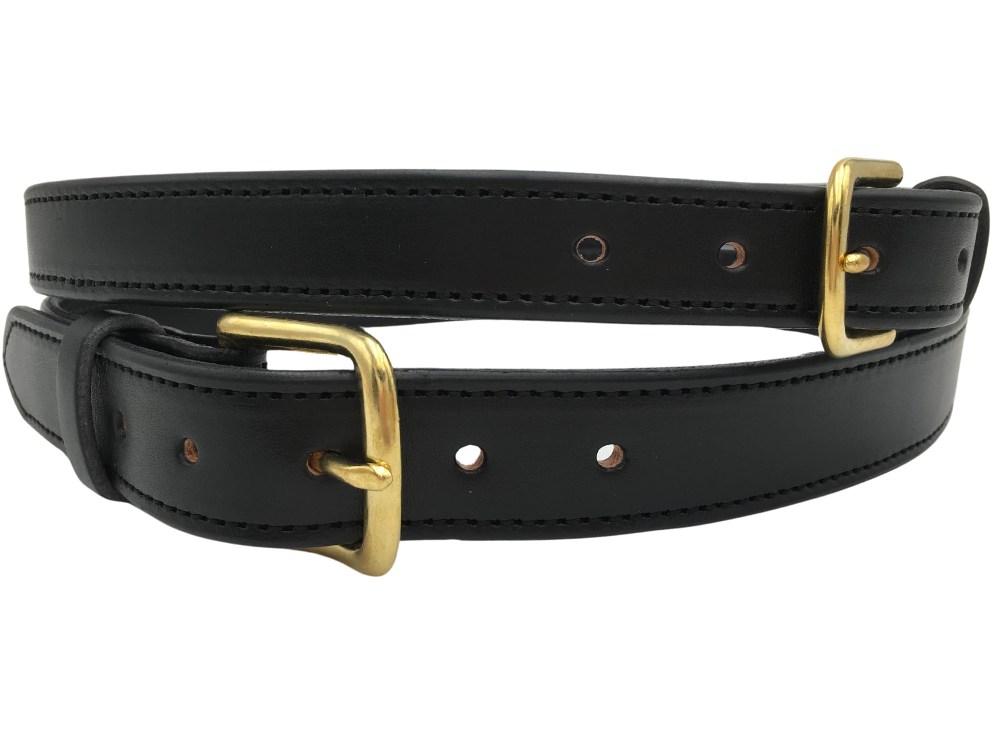 Premium Double Buckle Wrap Waist Leather Belt for Women & Men - Adjustable Fashion Accessory for Jeans, Dresses & Office Wear