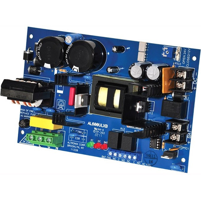 12V DC / 24V DC 6A Power Supply Charger - UL Recognized - Perfect for Home, Office & Industrial Electronics Charging
