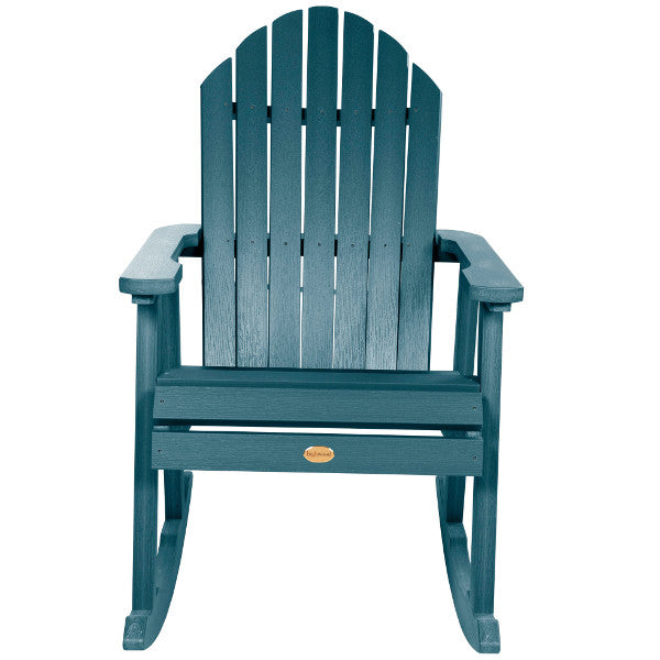 Hamilton Rocking Chair - Comfortable Wooden Rocking Chair for Living Room, Nursery & Porch - Classic Design with Padded Seat & Backrest - Perfect for Relaxing, Nursing & Reading