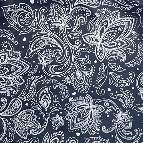 Slate Grey Paisley