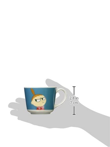 Yamakasyoten Moomin Valley Ceramic Mug - 250ml, Blue, Microwave & Dishwasher Safe - Perfect Gift for Mother's Day, Tea & Coffee Lovers - Ideal for Home, Office & Gifting