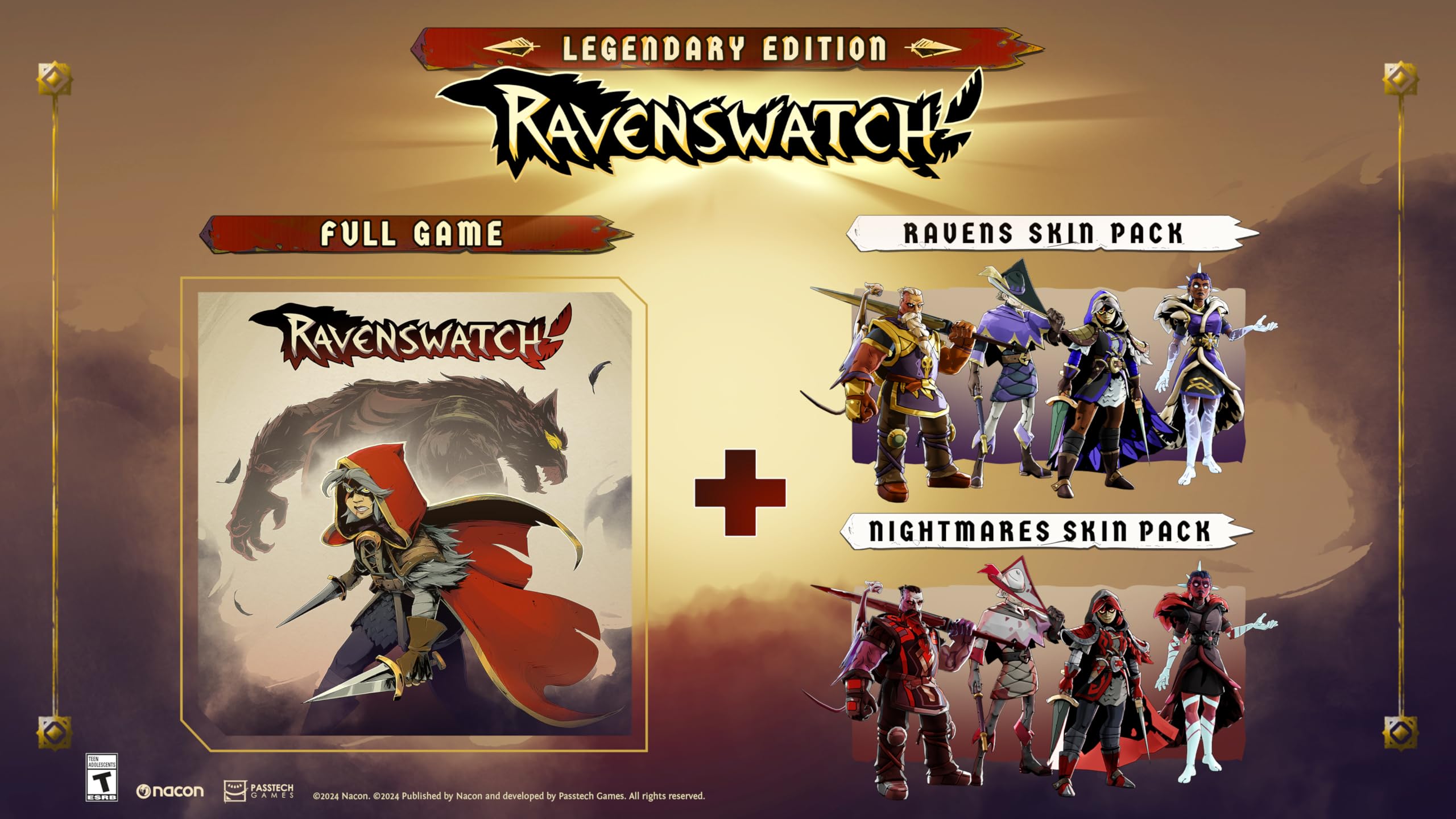 Ravenswatch Legendary Edition for PS5 - Epic Action RPG Game with Exclusive Content | Perfect for Fantasy Adventure & Multiplayer Gaming