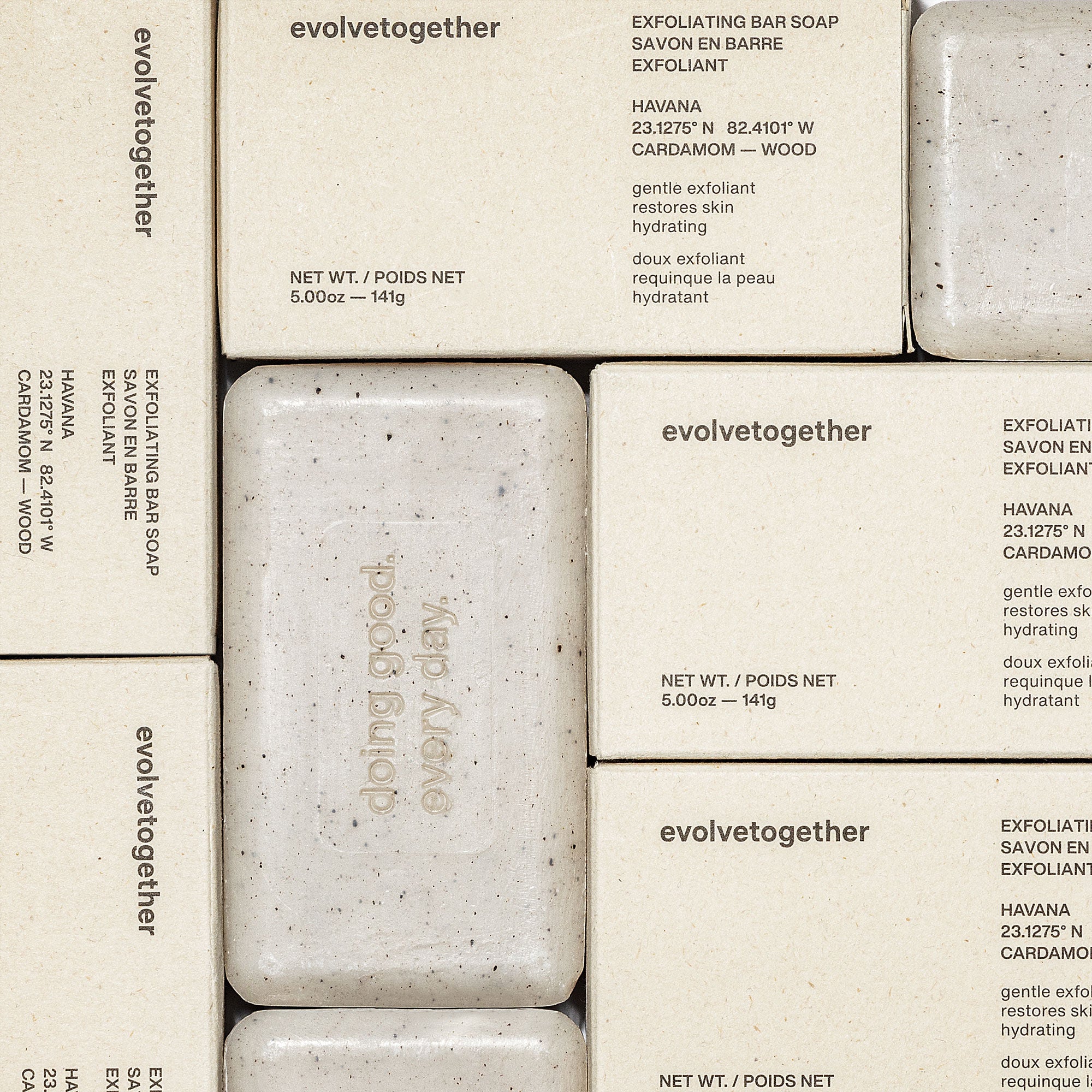 Havana Exfoliating Bar Soap - Natural Body Scrub for Smooth Skin | Perfect for Shower & Spa Day