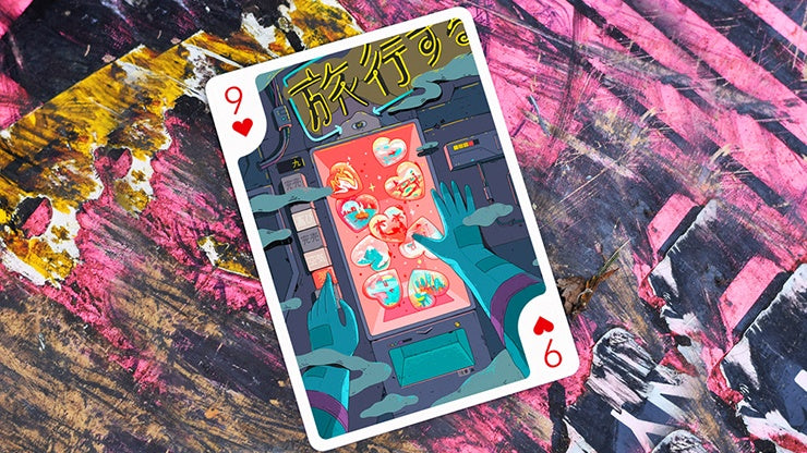 Playing Arts Future Edition Chapter 2 - Premium Collector's Playing Cards Deck | Unique Futuristic Art Design | Perfect for Card Games, Magic Tricks & Gift Giving