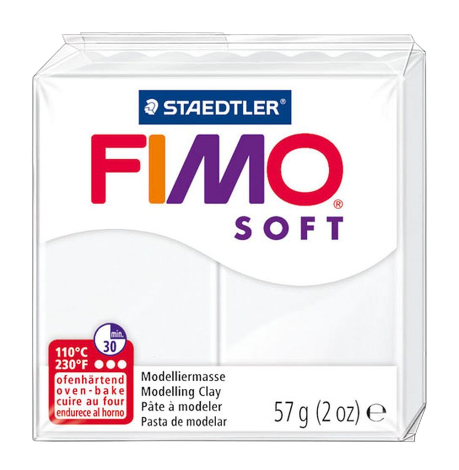 FIMO Soft Polymer Oven-Bake Modeling Clay - 57g (2oz) - 8 Color Floral Set - DIY Jewelry, Sculptures & Craft Projects for Artists & Kids