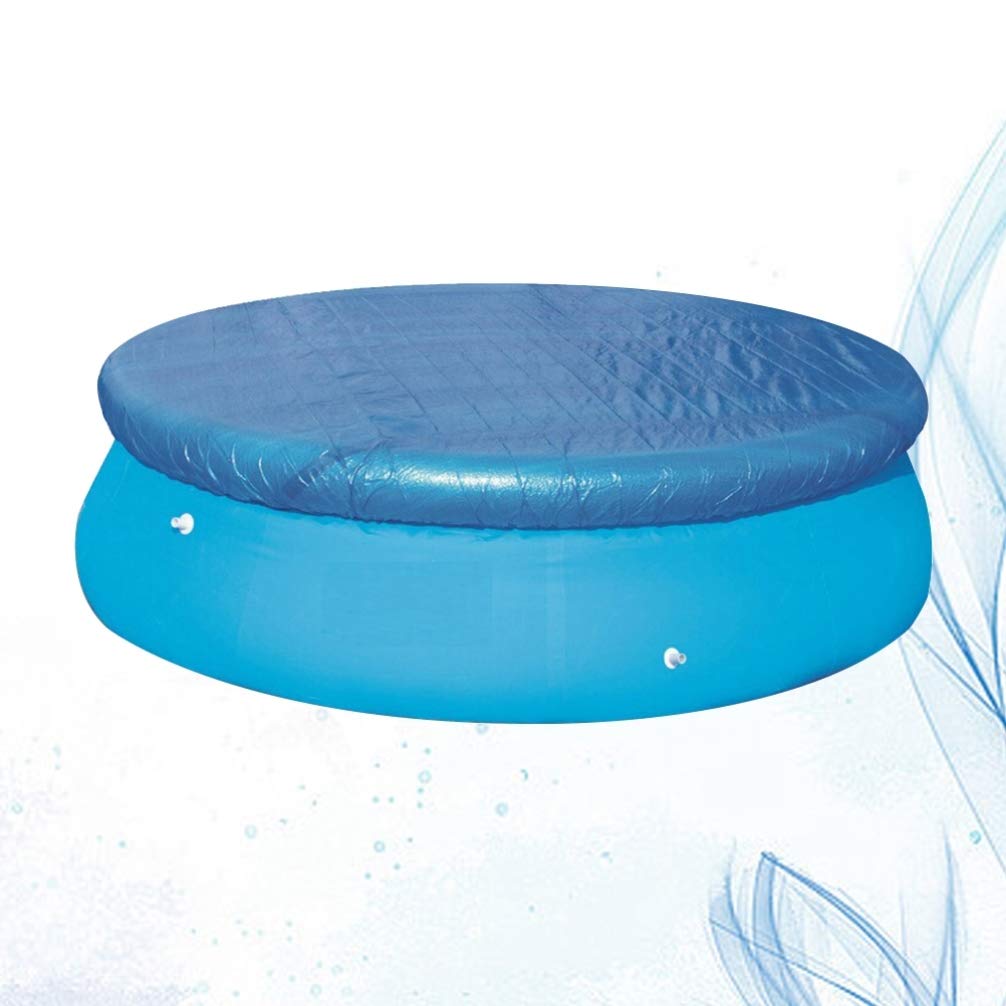**BESPORTBLE 12ft Round Inflatable Pool Cover - 20x40, 366cm Diameter, Heavy Duty Frame Pool Cover for Above Ground & Inflatable Swimming Pools - UV Resistant, Weatherproof (Perfect for Summer, Backyard, Kids, Family Fun)**