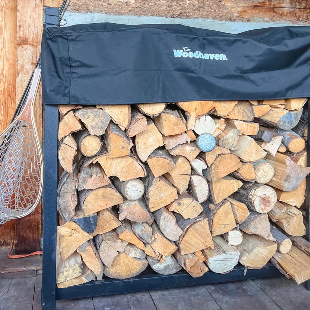 Heavy Duty 4ft Firewood Rack with Cover - 48