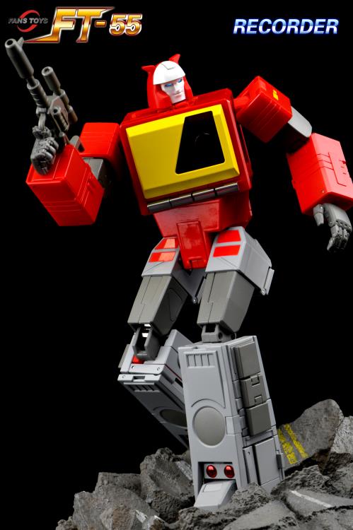 Fans Toys FT-55 Recorder 6-Inch Collectible Action Figure - Transformers G1 Inspired Robot Toy for Display & Play