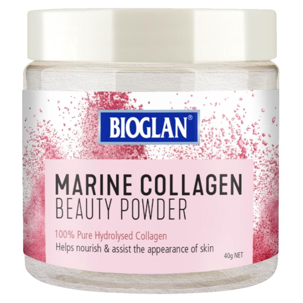 Bioglan Marine Collagen Powder - Premium Hydrolyzed Collagen Supplement for Skin, Hair & Nail Health - Supports Joint & Bone Strength - Perfect for Smoothies, Coffee & Post-Workout Recovery