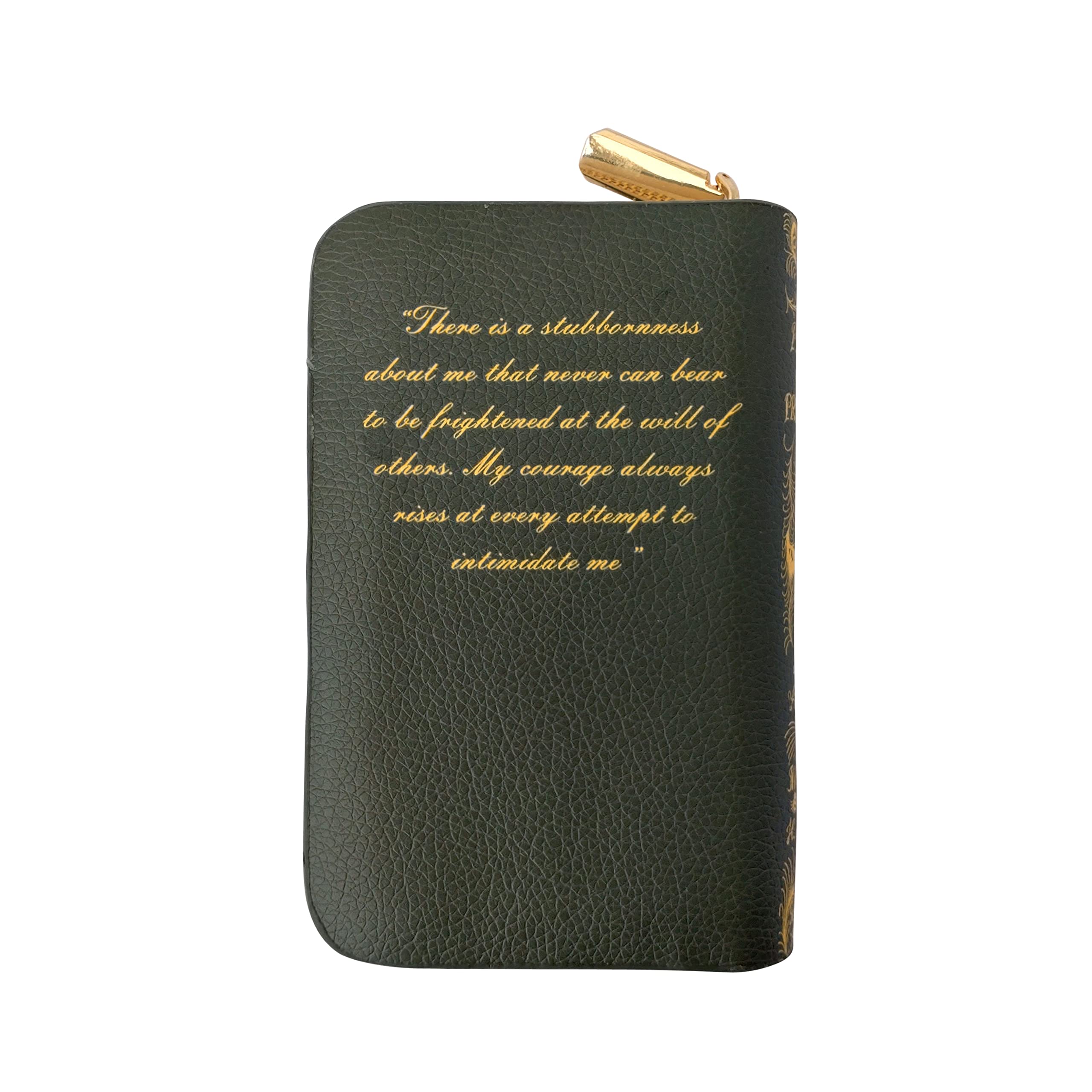 ASVP Shop Pride and Prejudice Zipper Wallet - Book Lover Gift for Women | Jane Austen Inspired Book Wallet Clutch | Perfect for Valentines Day, Birthday & Bookish Gifts | Great for Reading, Travel & Everyday Use