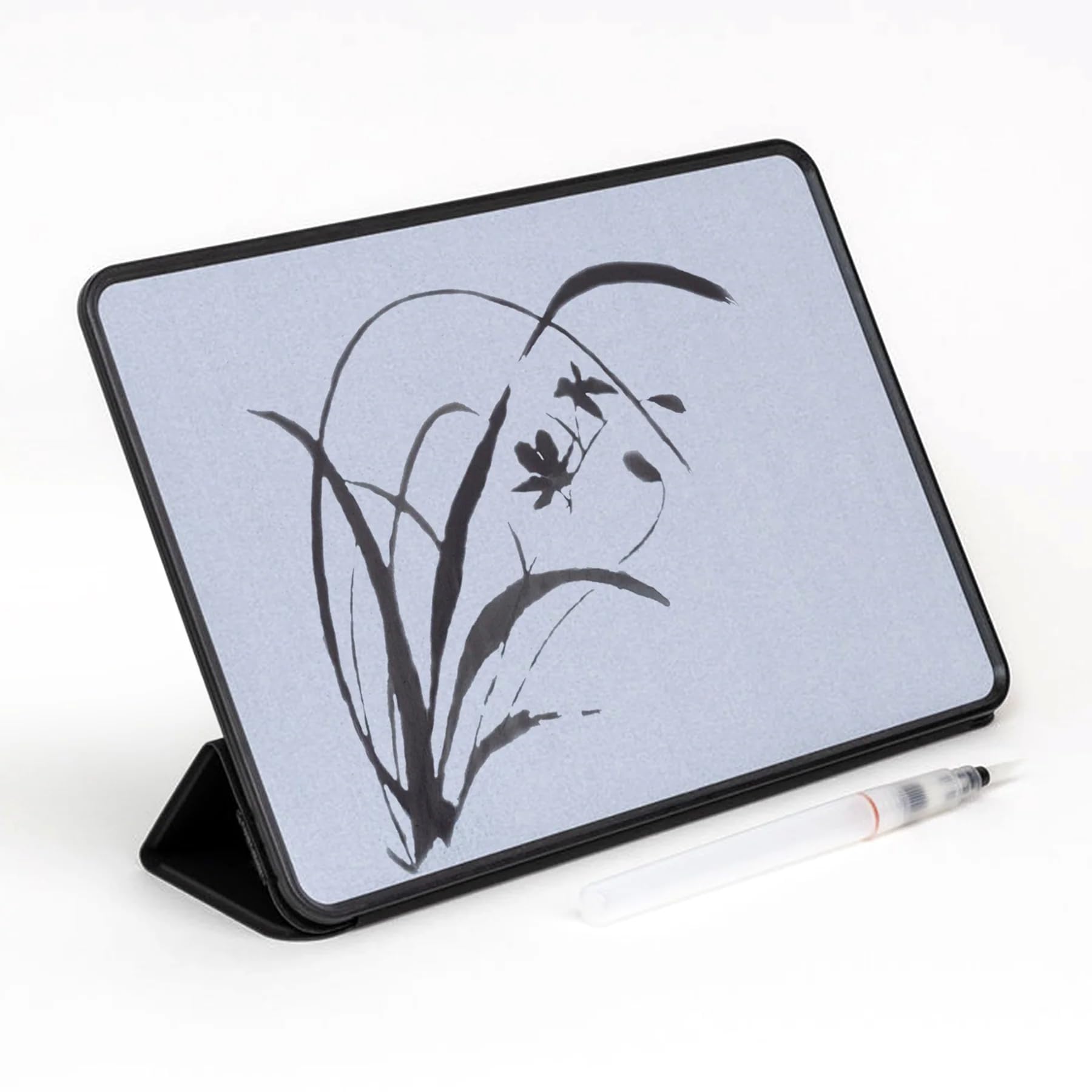 Buddha Board - Portable Zen Water Art Canvas with Brush | Reusable Drawing Board for Meditation & Stress Relief | Perfect for Mindfulness Practice, Office Desk Decor, and Creative Relaxation