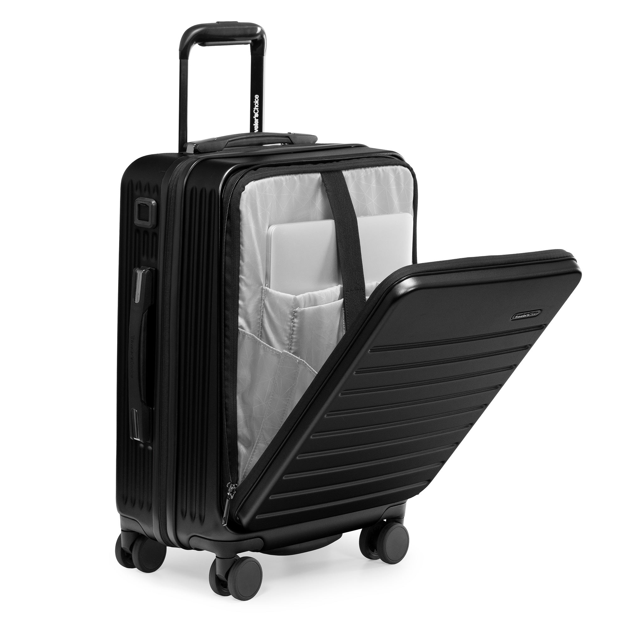 Mykel Front Pocket Carry On - Lightweight Travel Backpack with USB Charging Port for Men & Women - Perfect for Airplane, Business Trips & Commuting