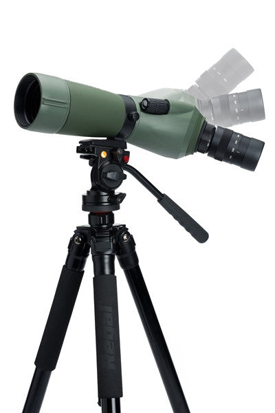 Regal M2 65ED Spotting Scope (52304) - High Power Zoom for Bird Watching, Hunting & Astronomy - Waterproof & Fogproof Design