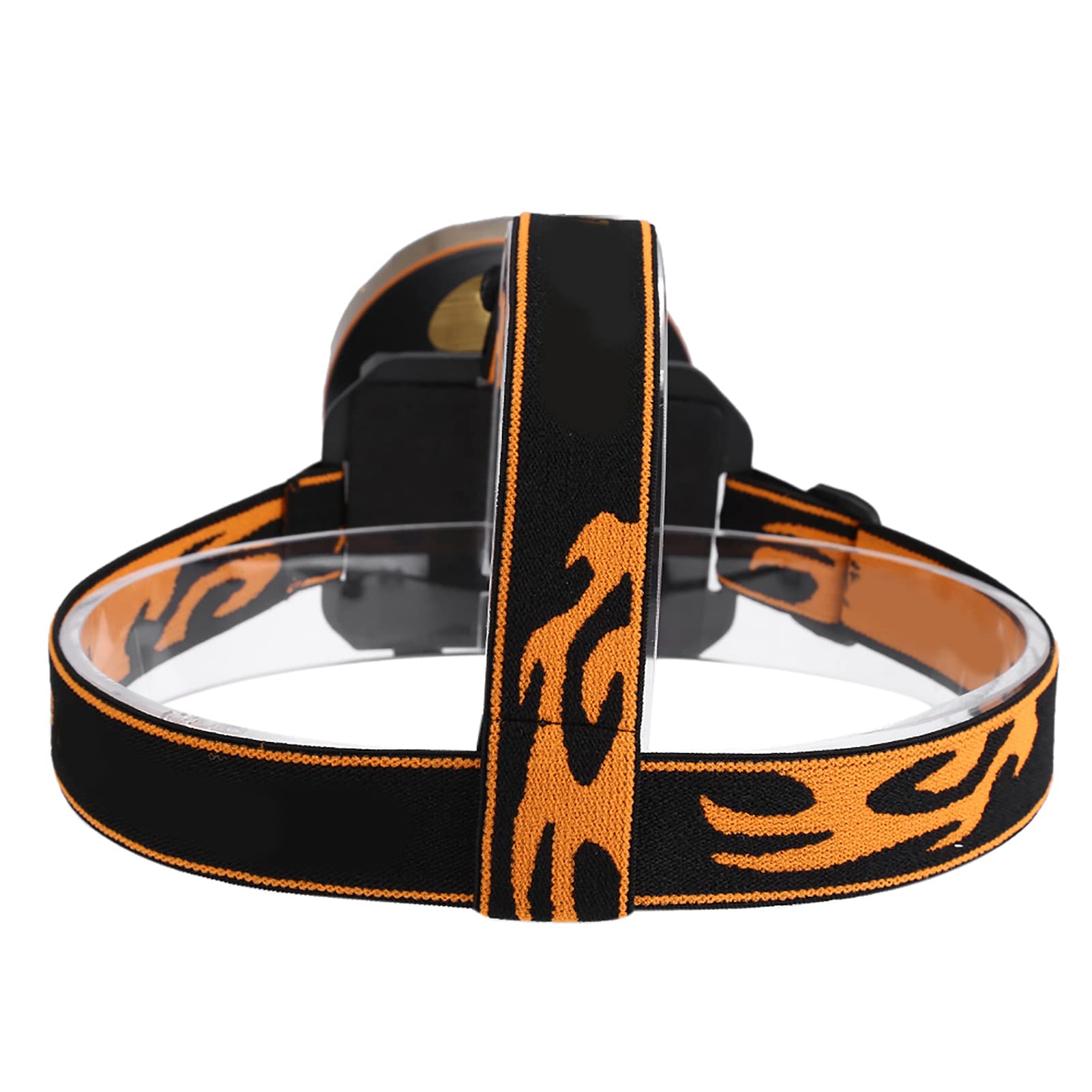 Okuyonic Solar Headlamp with Adjustable Elastic Headband - 3 Lighting Modes, Waterproof Flashlight for Camping, Hiking & Emergency Maintenance