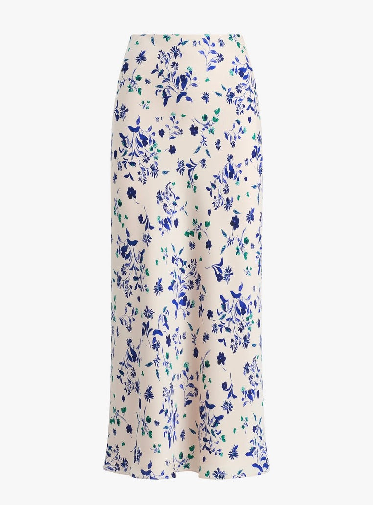Elegant Ivory Skirt for Women | Comfortable & Stylish A-Line Midi Skirt | Perfect for Casual Outings, Office Wear & Special Occasions