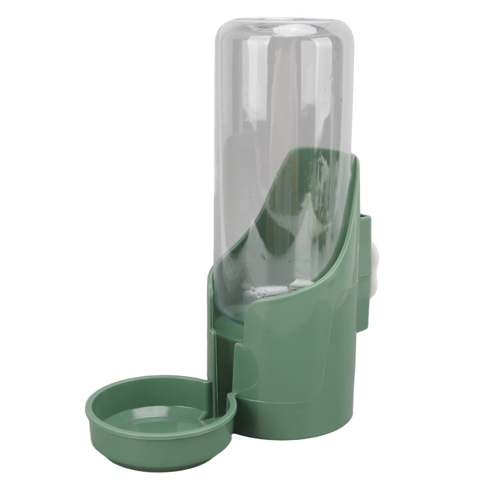 Shanrya Automatic Pet Water Dispenser - Hanging Plastic Dog Cat Rabbit Water Bottle, Easy to Clean, Leak-Proof Drinking Fountain for Home, Travel & Outdoor Use (Green)
