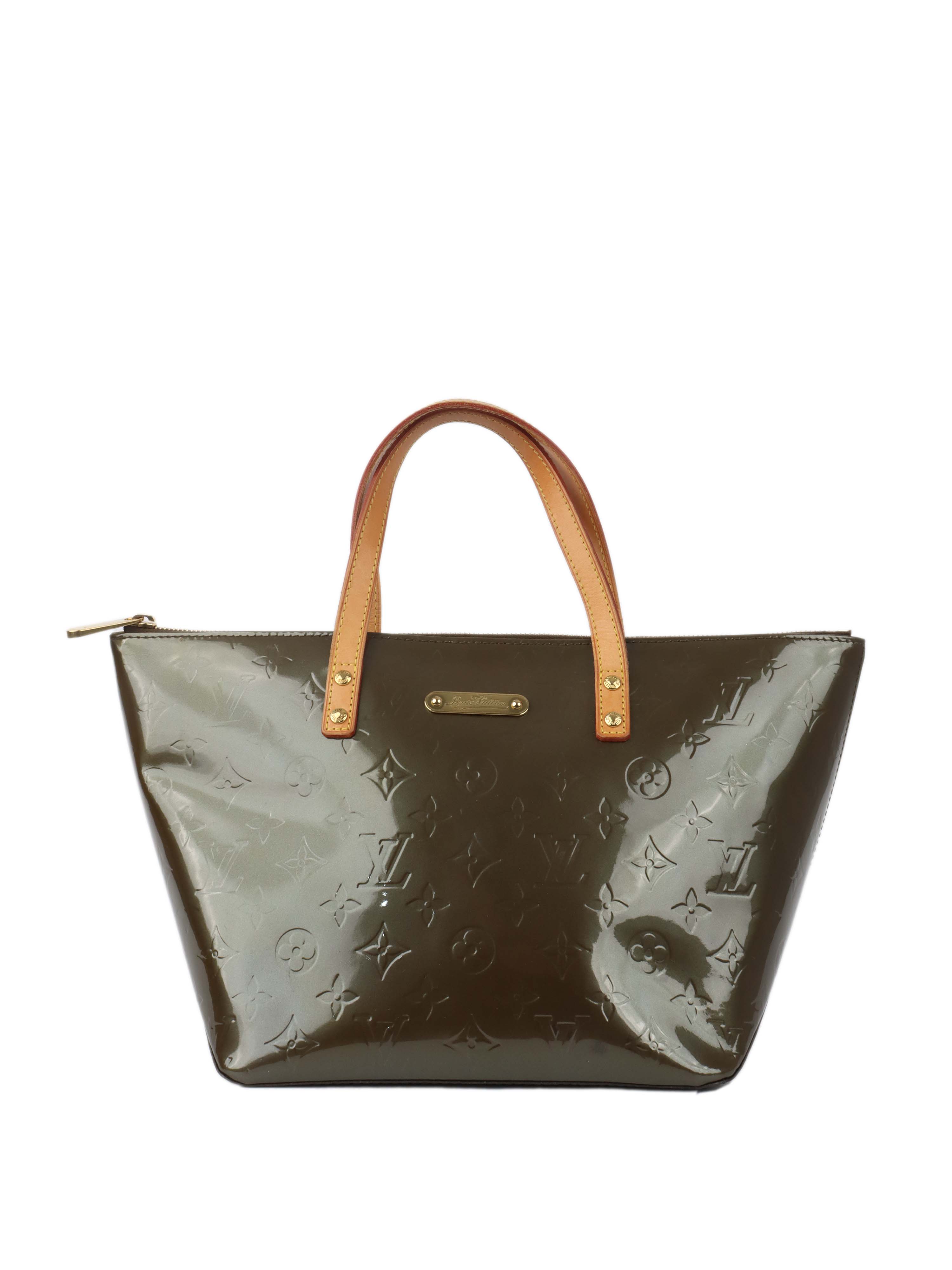 Authentic Louis Vuitton Vernis Bellevue Patent Leather Handbag - Luxury Designer Shoulder Bag for Women, Perfect for Work, Evening Events & Travel Accessories