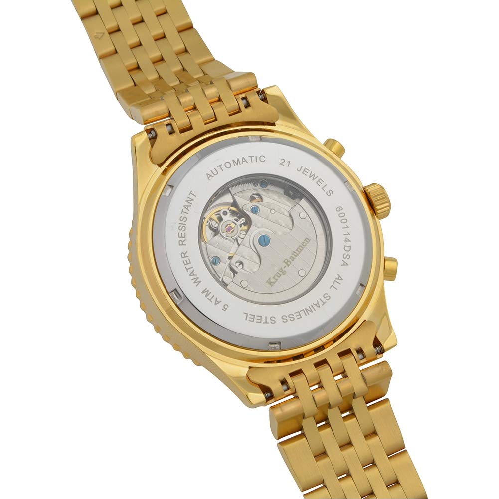 Men's Luxury Diamond Automatic Watch for Air Travel - Waterproof & Stylish for Business, Formal & Casual Wear