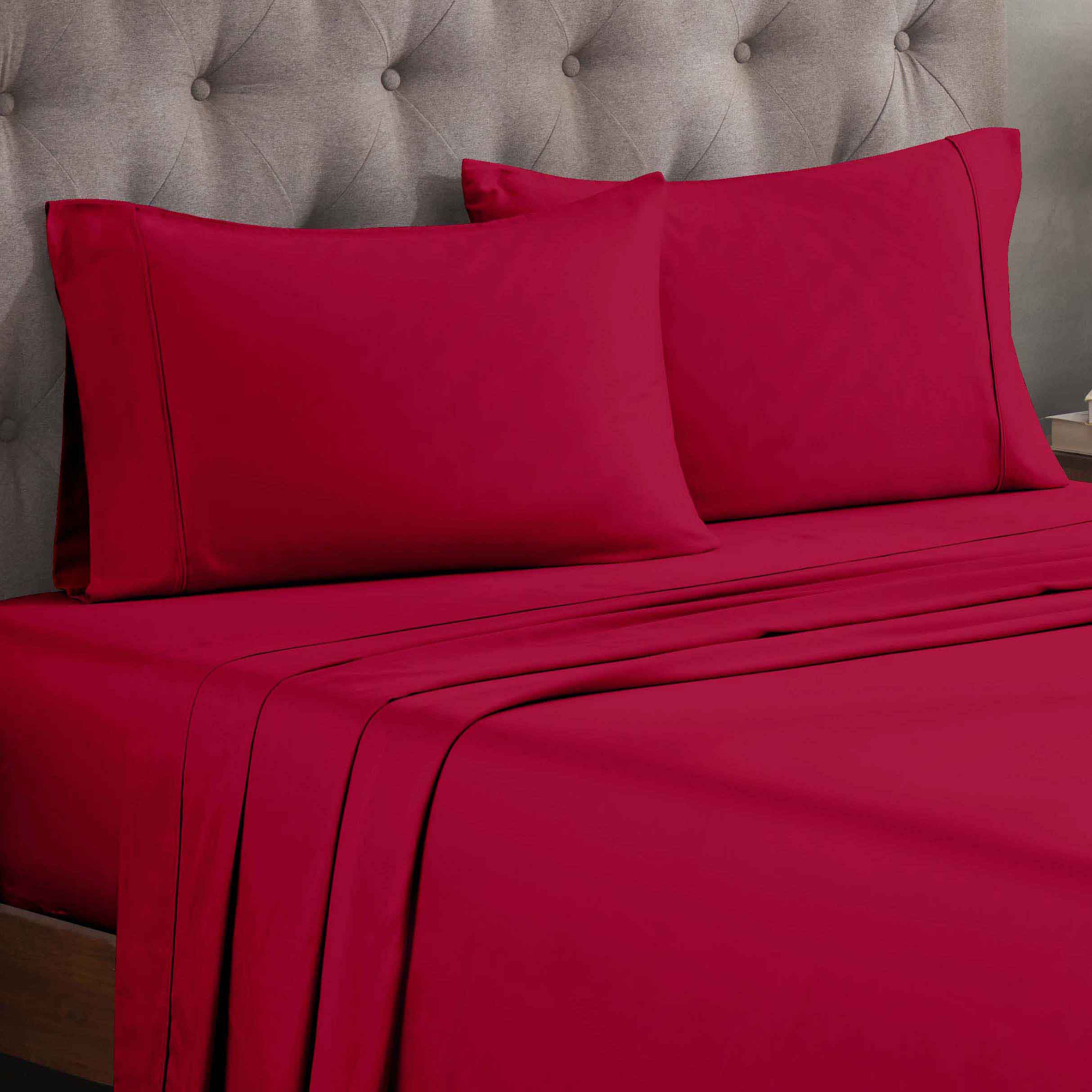 Premium 300 Thread Count Egyptian Cotton Bed Sheet Set - Soft, Breathable & Durable for Ultimate Comfort - Perfect for Luxury Bedrooms & Hotels