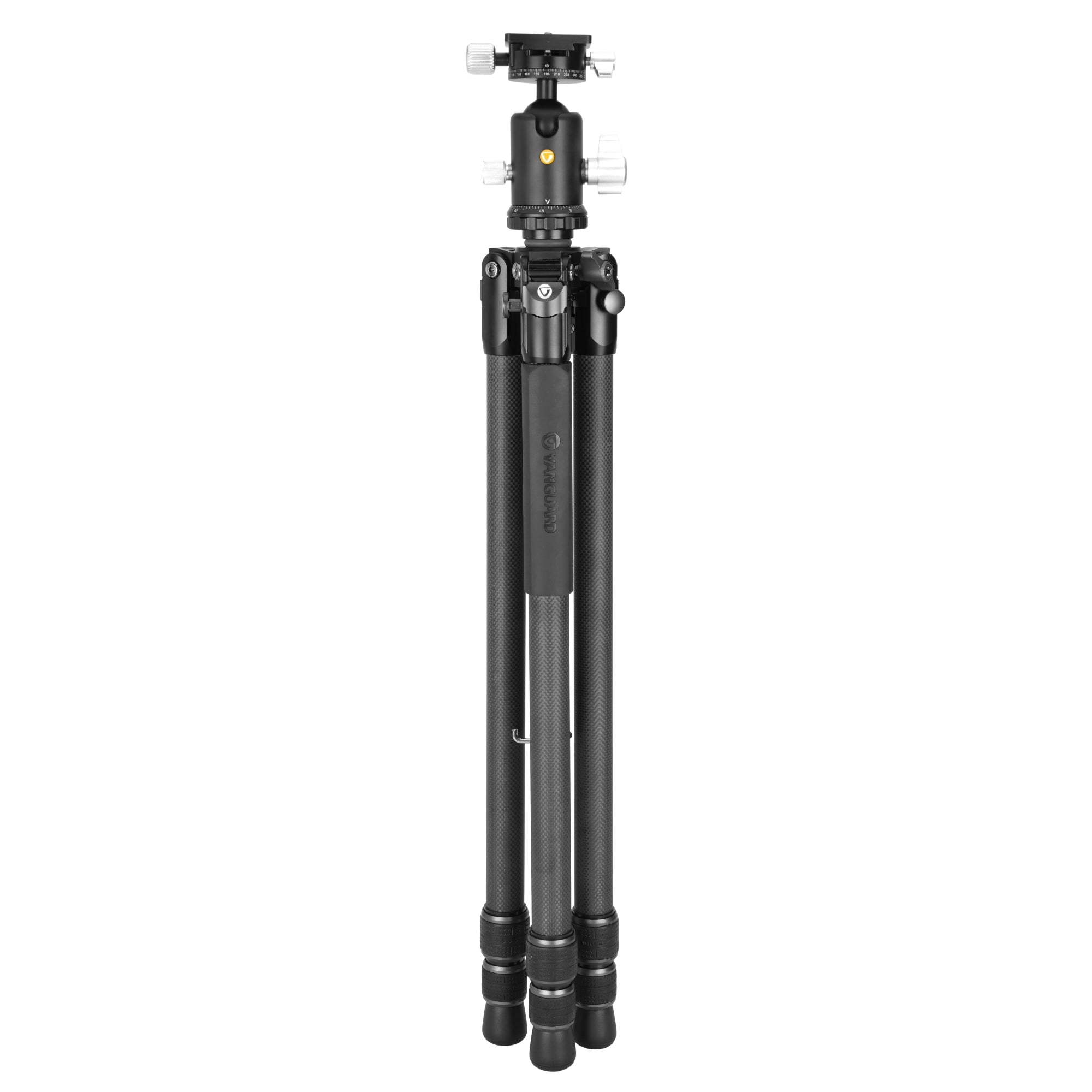 VEO 3 303CB Carbon Fiber Camera Tripod with Dual Axis Ball Head - Lightweight & Sturdy for DSLR Photography, Videography, Travel & Outdoor Shooting