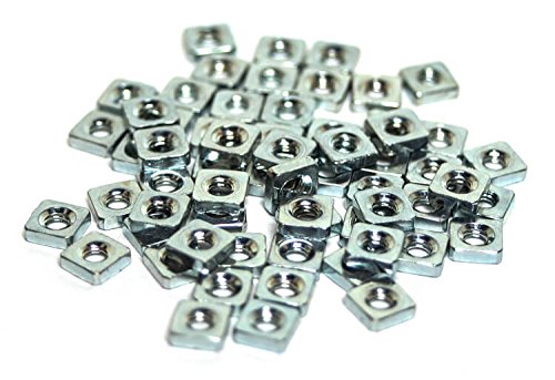 Eurorack Rails 84HP with 50 x 3mm Slide Nuts - Aluminum Alloy Modular Synth Case Hardware for Eurorack System - Perfect for DIY Modular Synth Rack & Eurorack Case Building