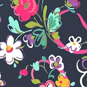 Navy Floral