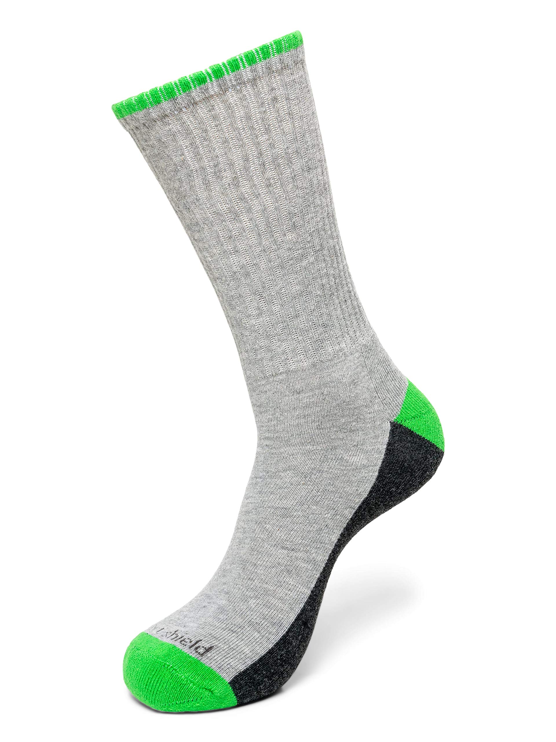 Insect Shield Sport Crew Socks - Stretchy Comfortable Hiking Socks with Cushioning & Built-in Bug/Tick Protection - Perfect for Outdoor Activities, Camping & Hiking Adventures