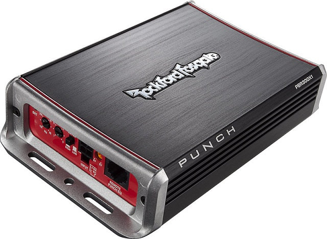 Rockford Fosgate PBR300X1 300W Marine Amplifier - High Power Mono Car Audio Amp for Boats, Cars & Trucks | Perfect for Marine & Off-Road Adventures