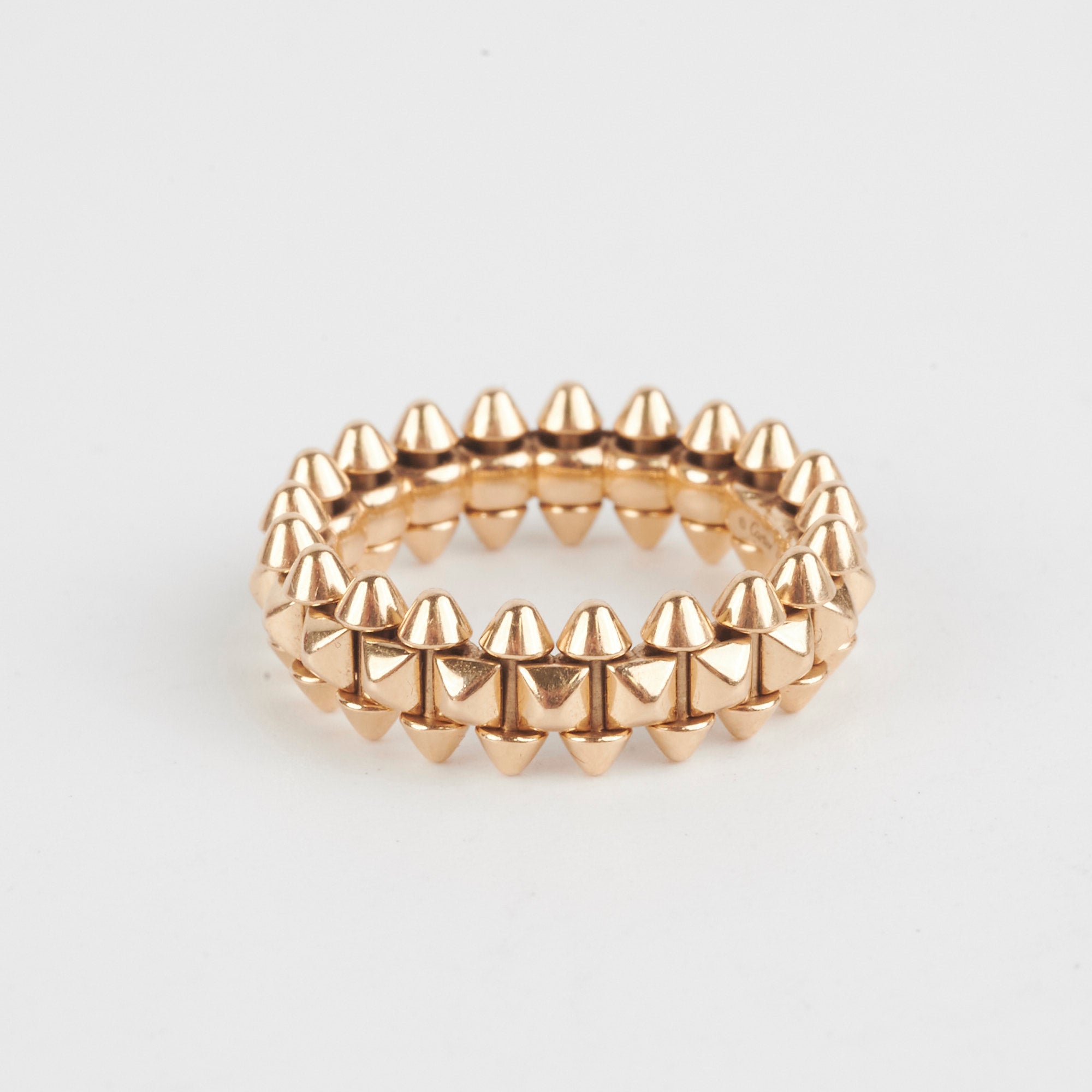 Cartier Clash de Ring Size 49 in 18K Pink Gold - Elegant Small Model Jewelry for Women | Perfect for Weddings, Anniversaries & Special Occasions