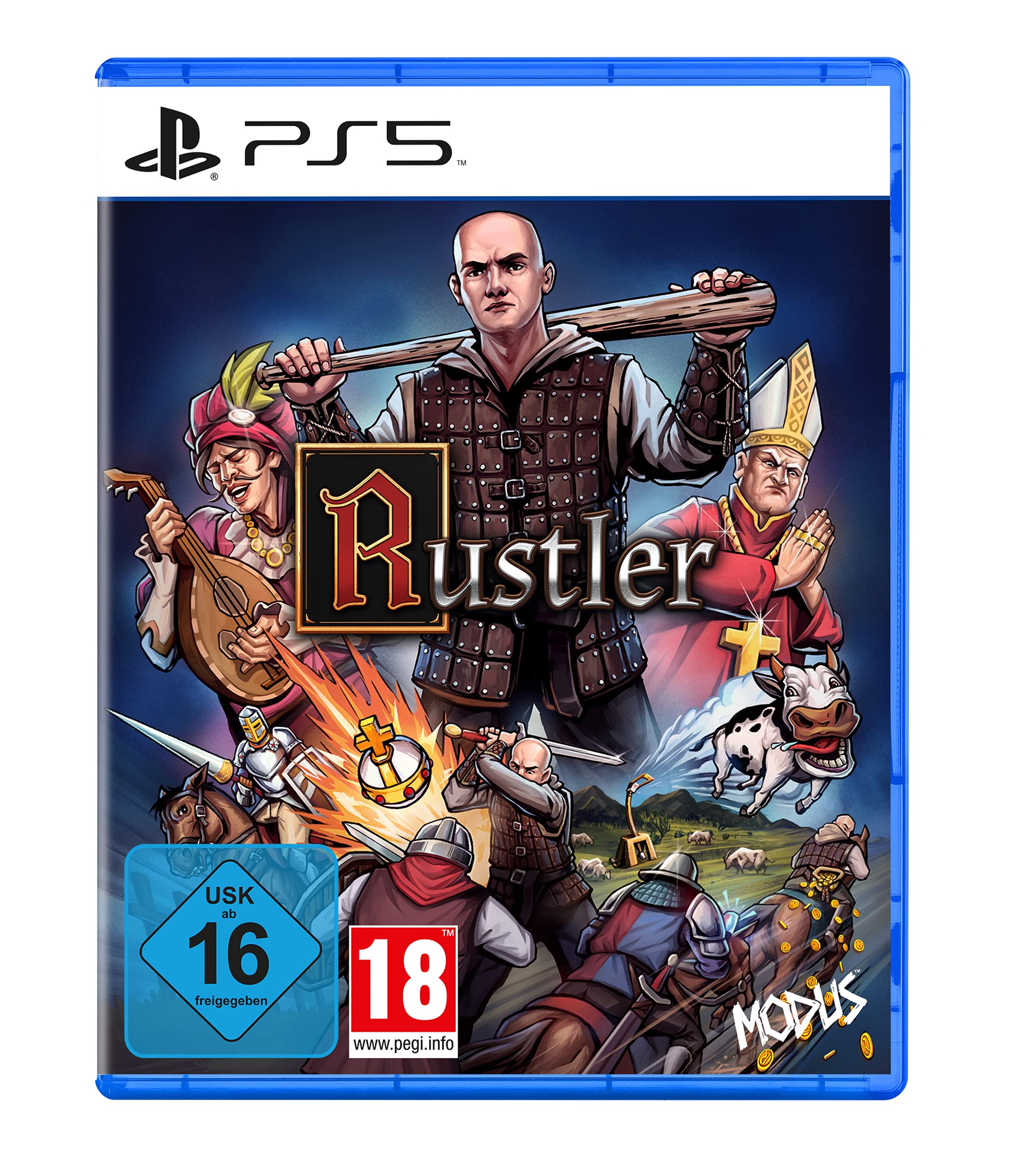 Rustler PS5 Game - Open-World Medieval Action Adventure for PlayStation 5 | Perfect for Fans of GTA-Style Games in Fantasy Settings