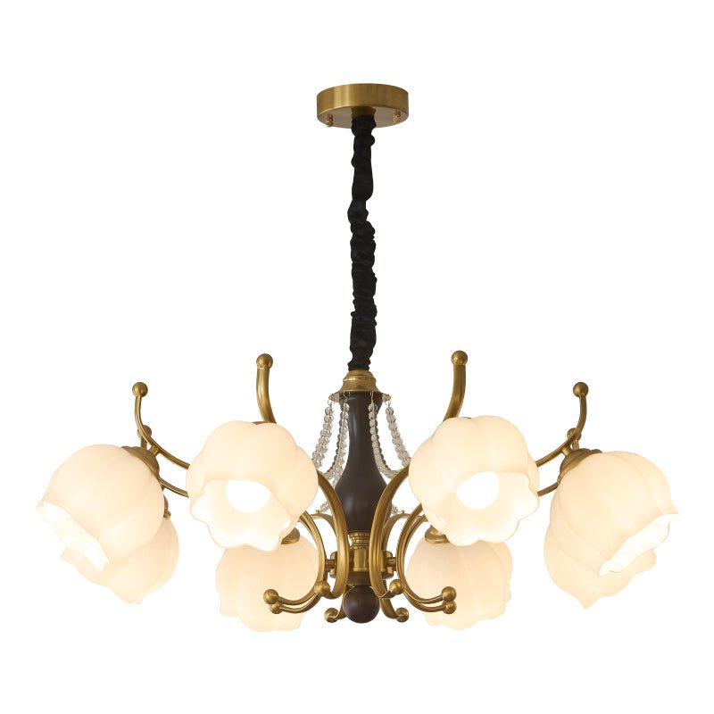 Walnut Color & Gold & White